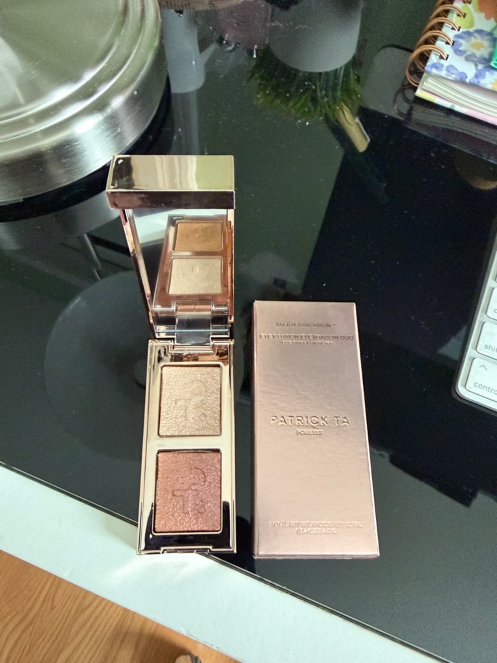 Patrick Ta Duo Eyeshadow Palette - talk to my team brand new with box